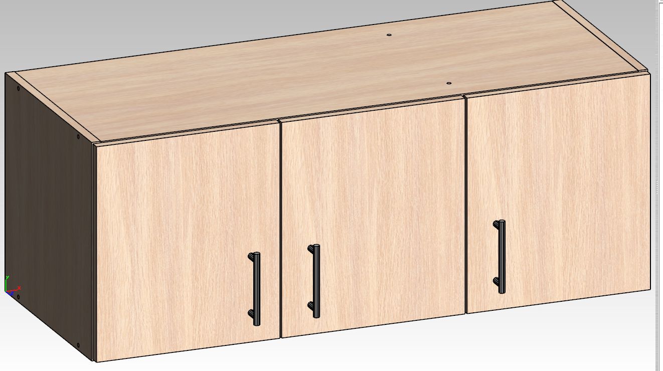 Антресоль 960х370х370 МФ Вересень